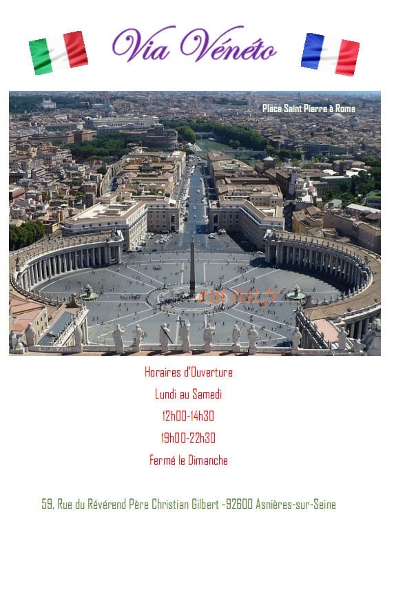 Via Veneto — carte page 1