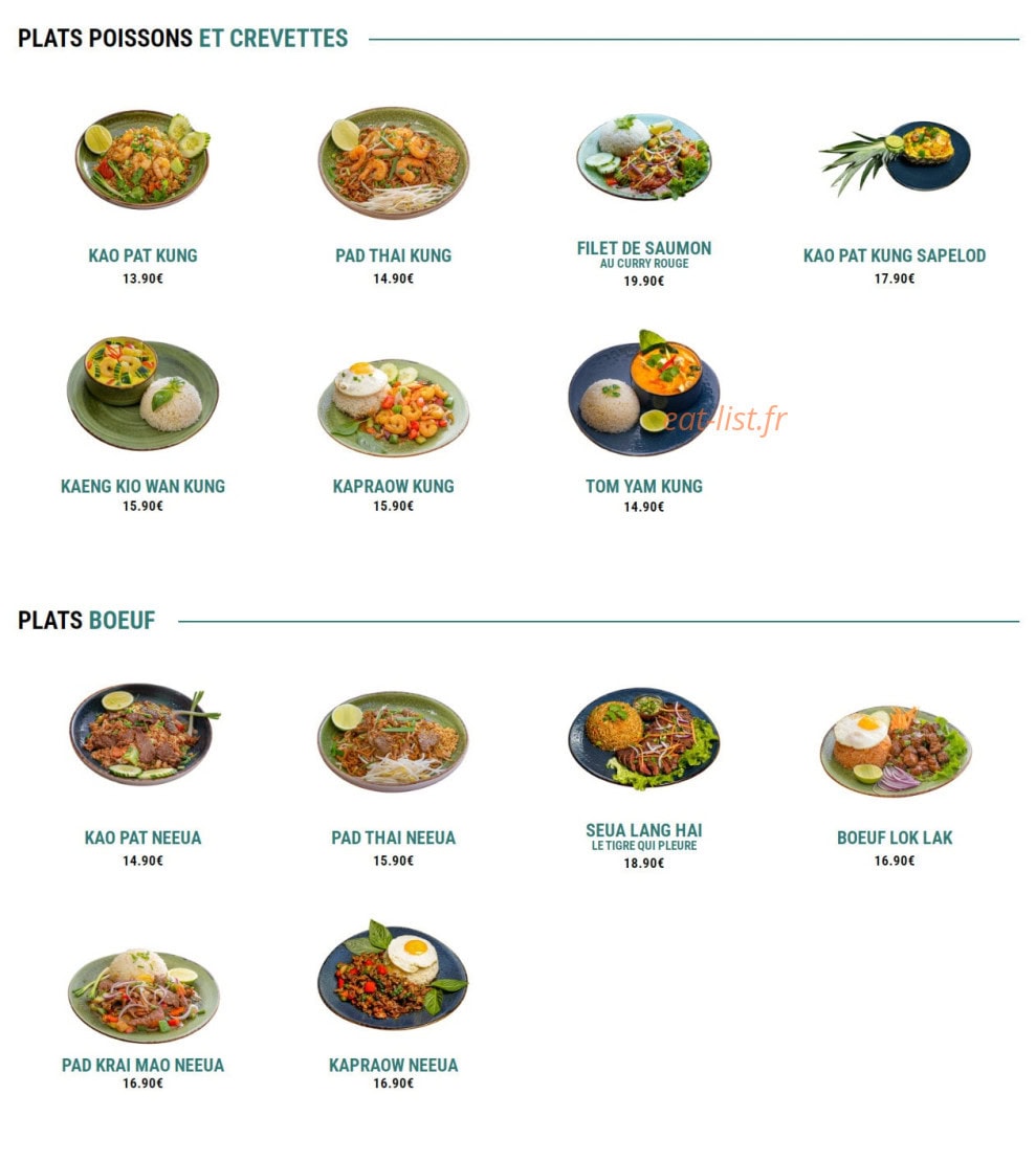 Asian Touch — carte page 4