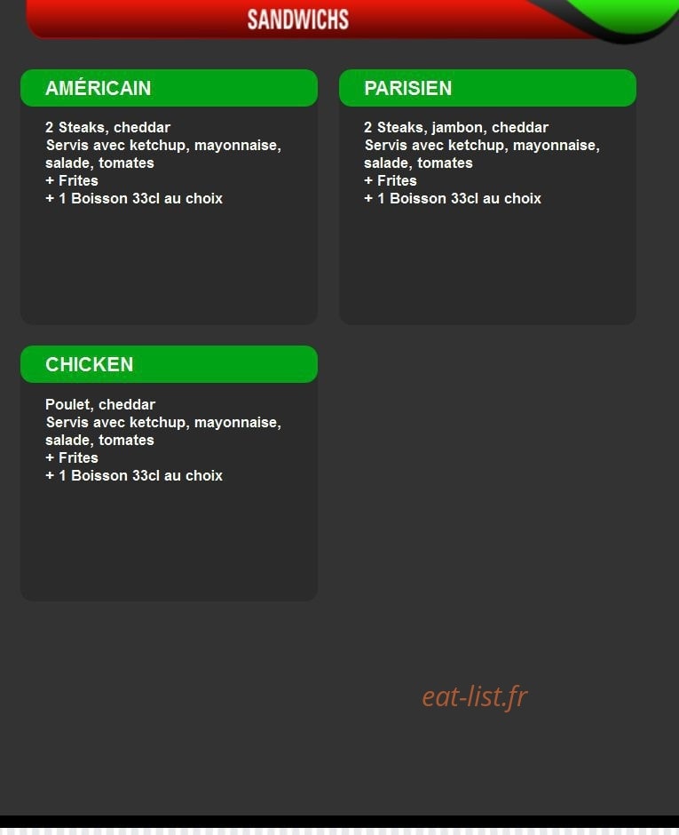 Caza Pizza — carte page 8