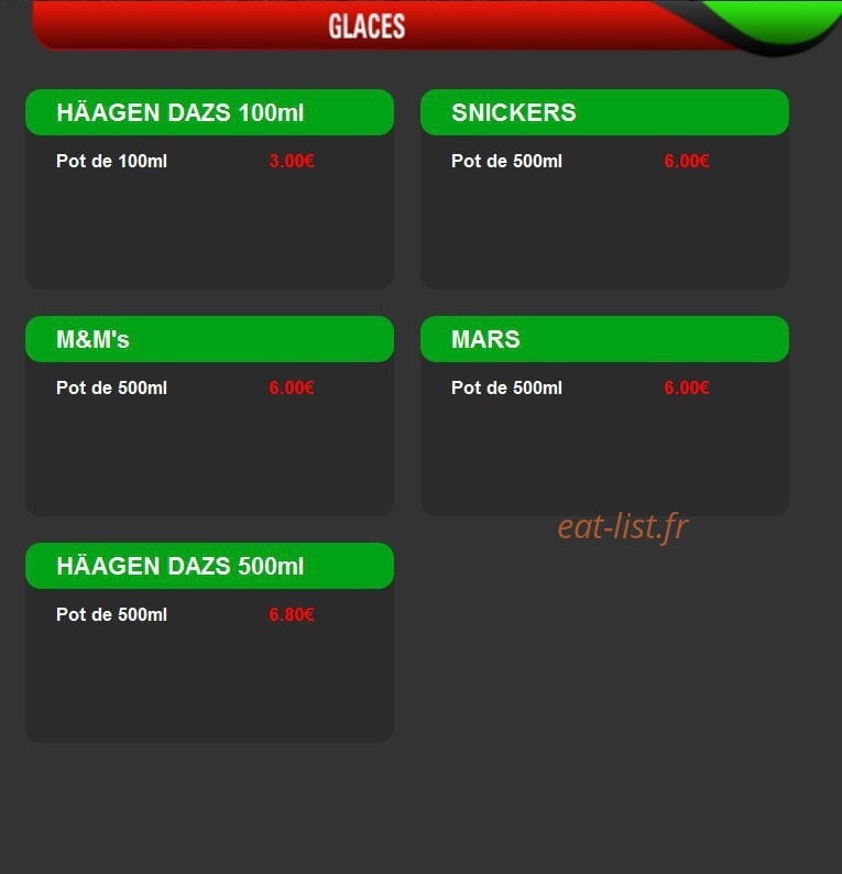 Caza Pizza — carte page 15