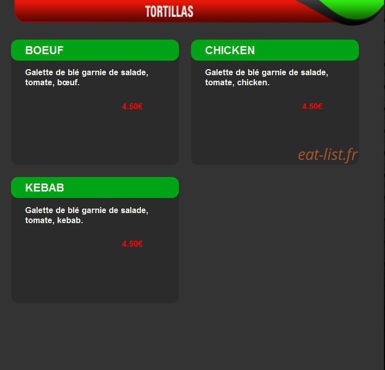 Caza Pizza — carte page 10