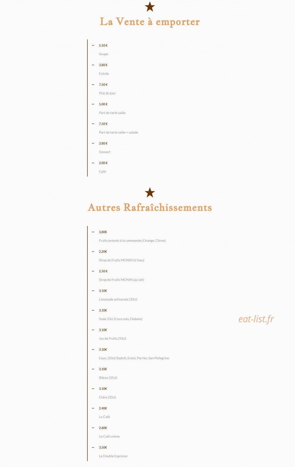 Et Pata tea & Pata tarte — carte page 2