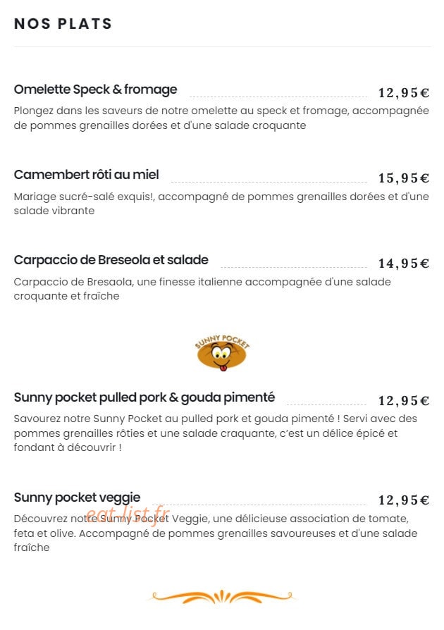 L'Annexe — carte page 2