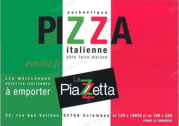 La piazzetta — carte page 1