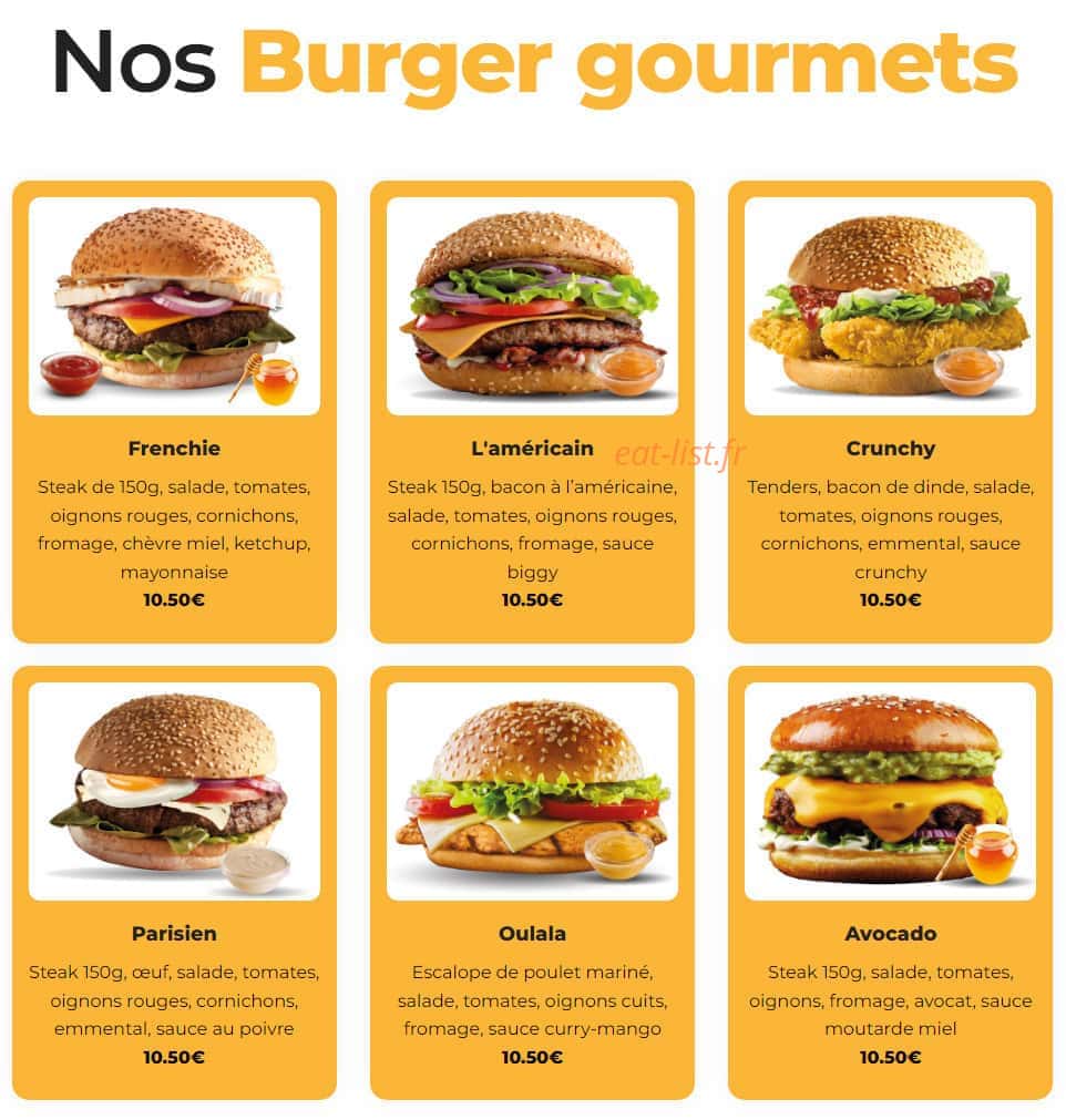 Le Flavour — carte page 7