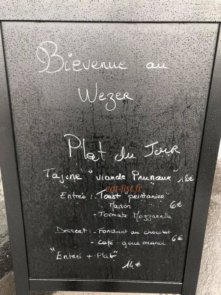 Le Wezer — carte page 1