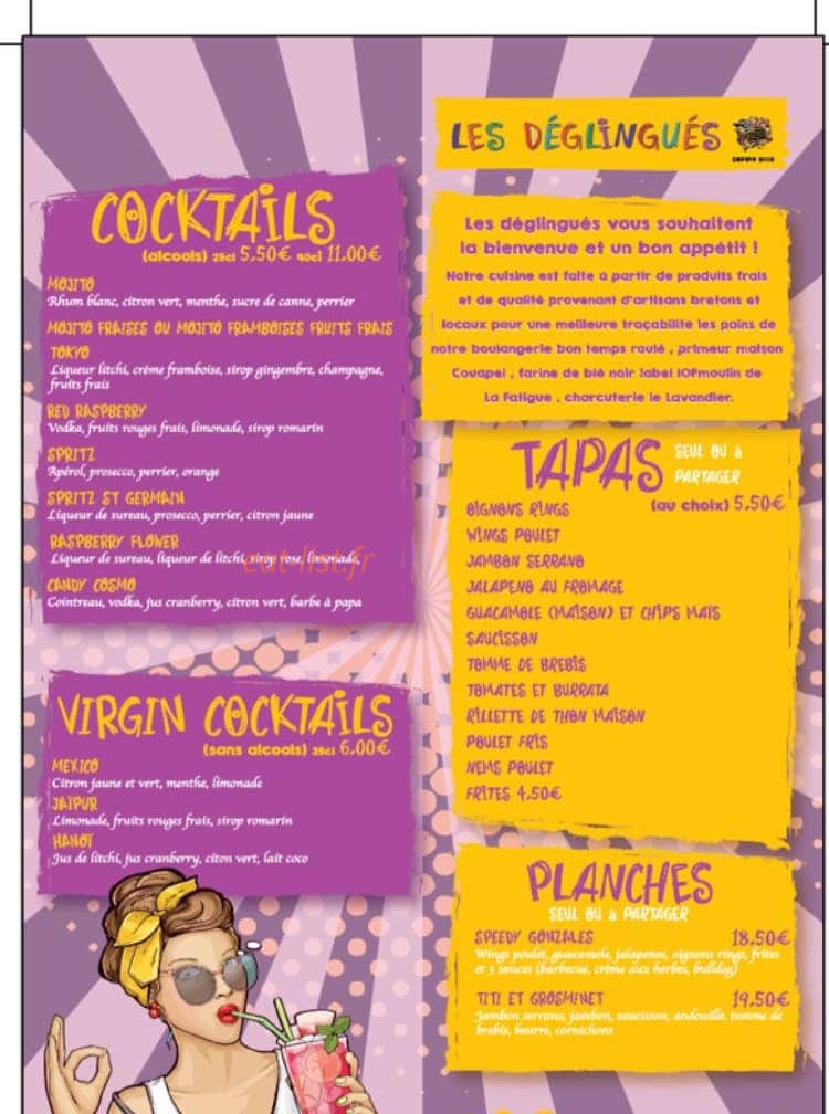 Les Déglingués — carte page 4