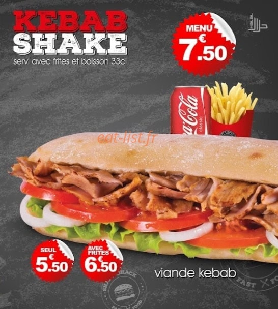 Shake Shake — carte page 3