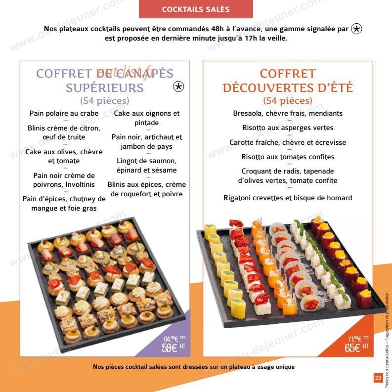 Sofy's & co — carte page 17