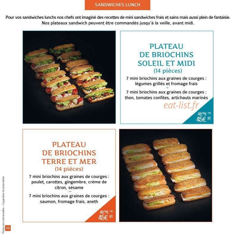 Sofy's & co — carte page 15