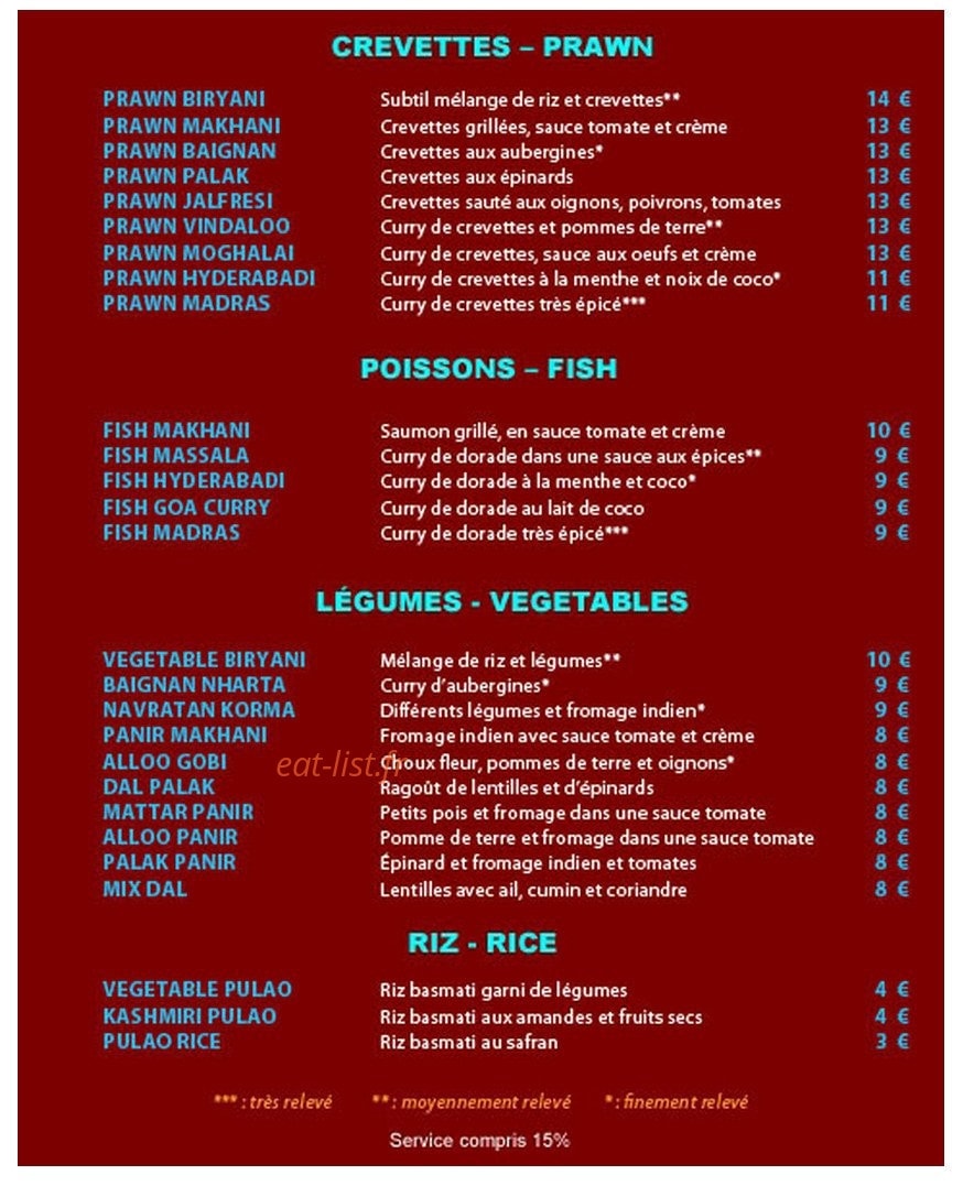 Vinobah — carte page 4