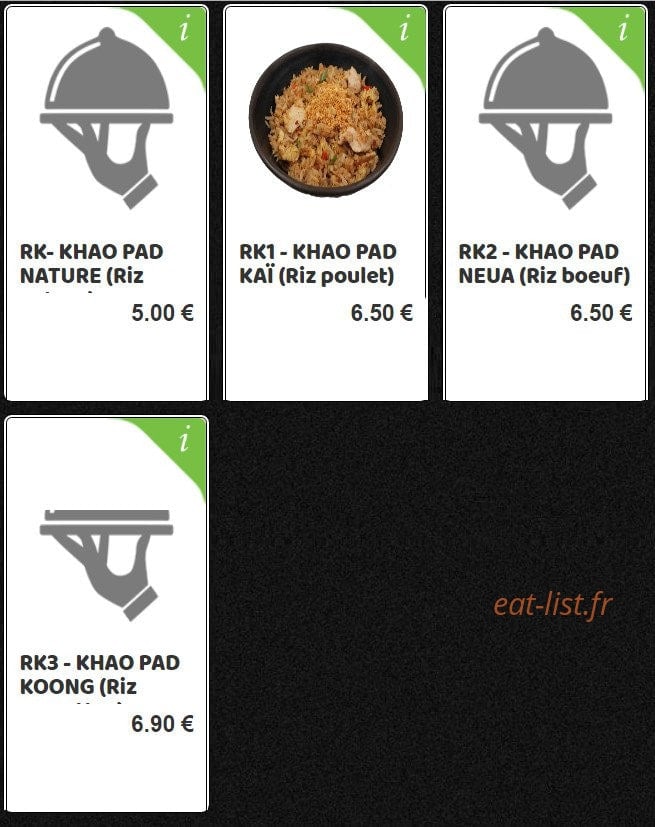 Wok n'Jap — carte page 6