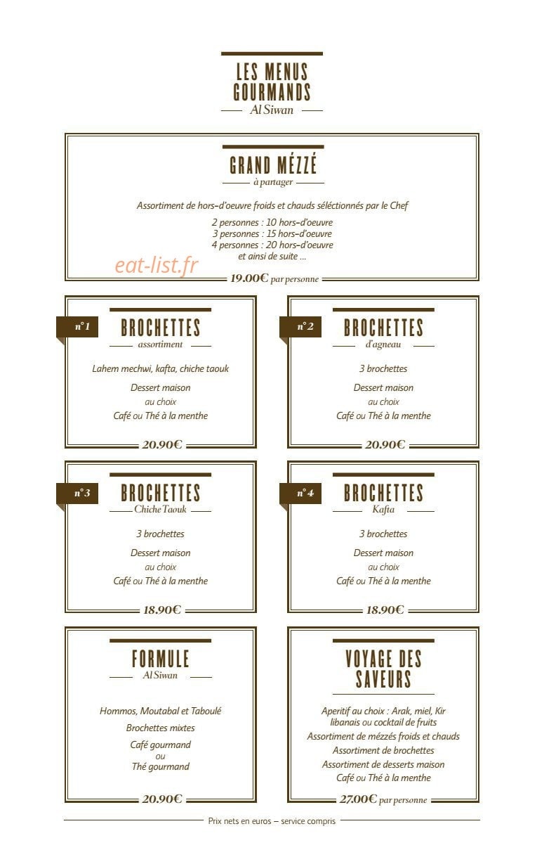 Al Siwan — carte page 6