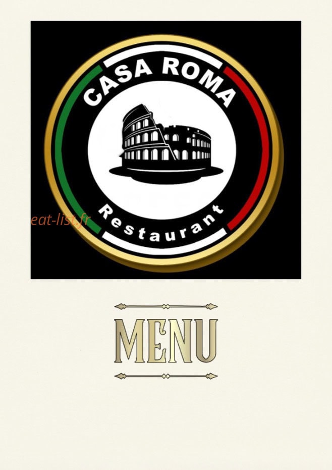 Casa Roma — carte page 1