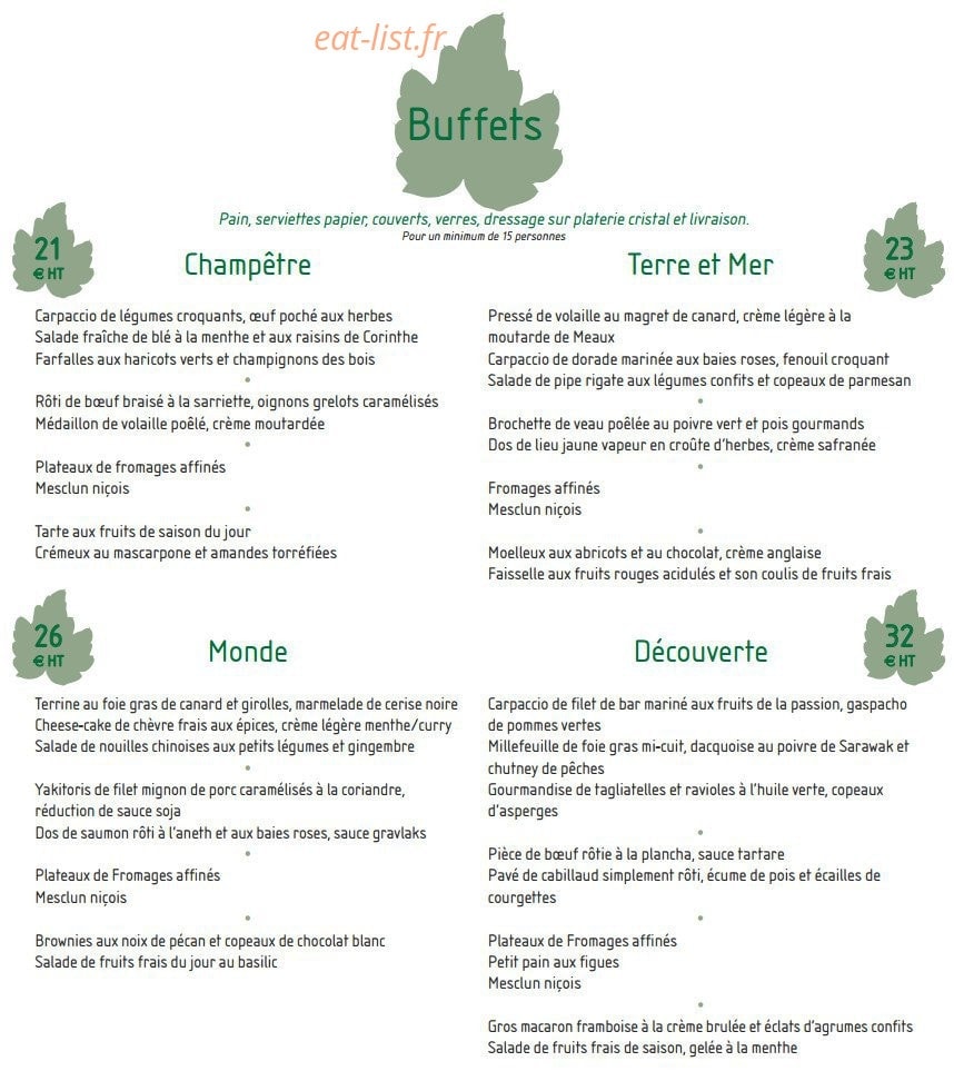 Cocktail cocktail — carte page 10