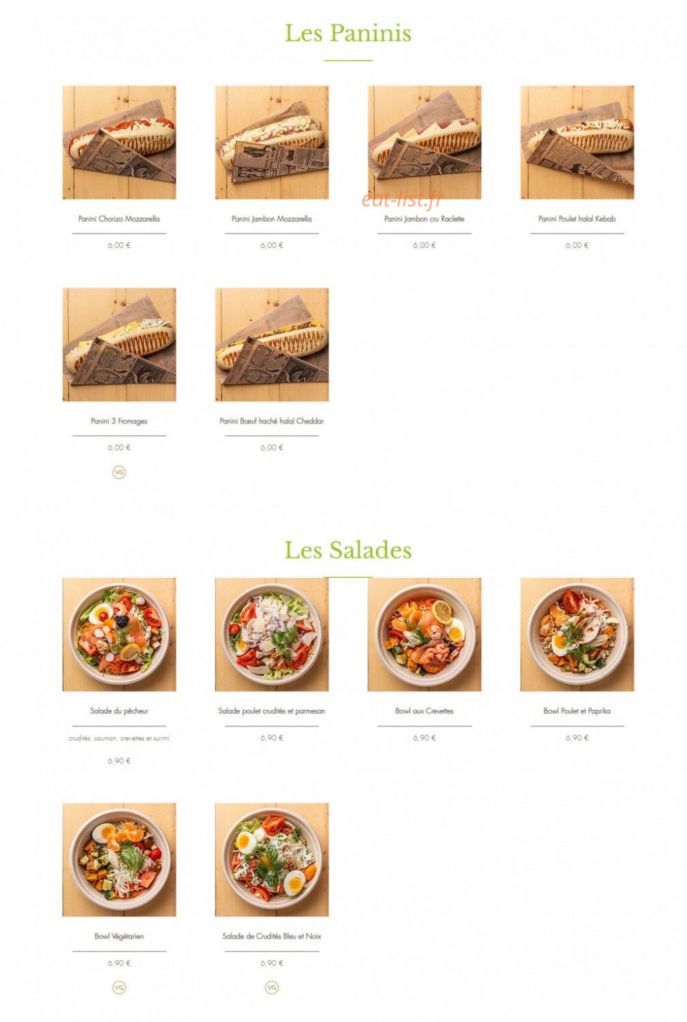 Cosy — carte page 4
