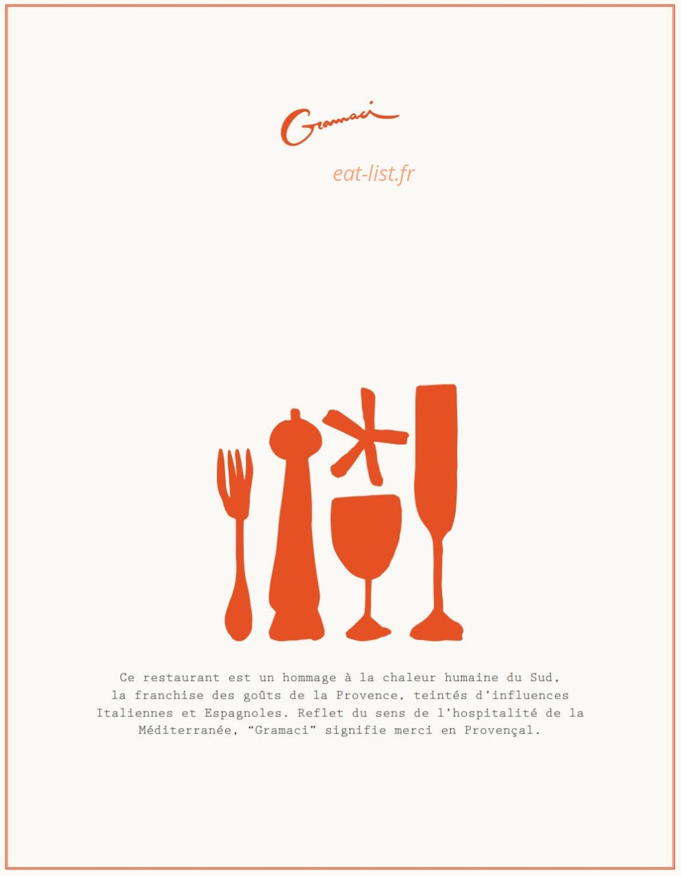 Gramaci — carte page 1