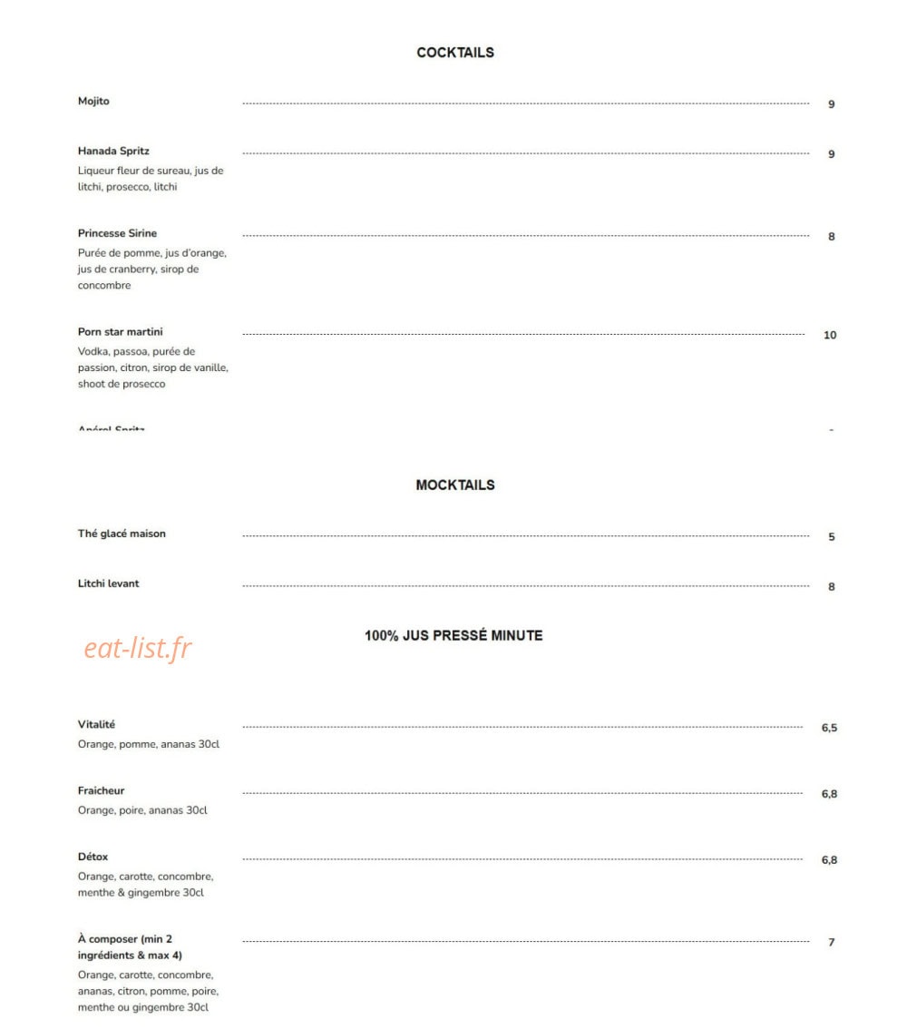 Hanada — carte page 8