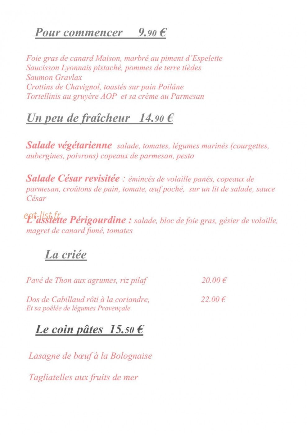 Histoire De — carte page 2