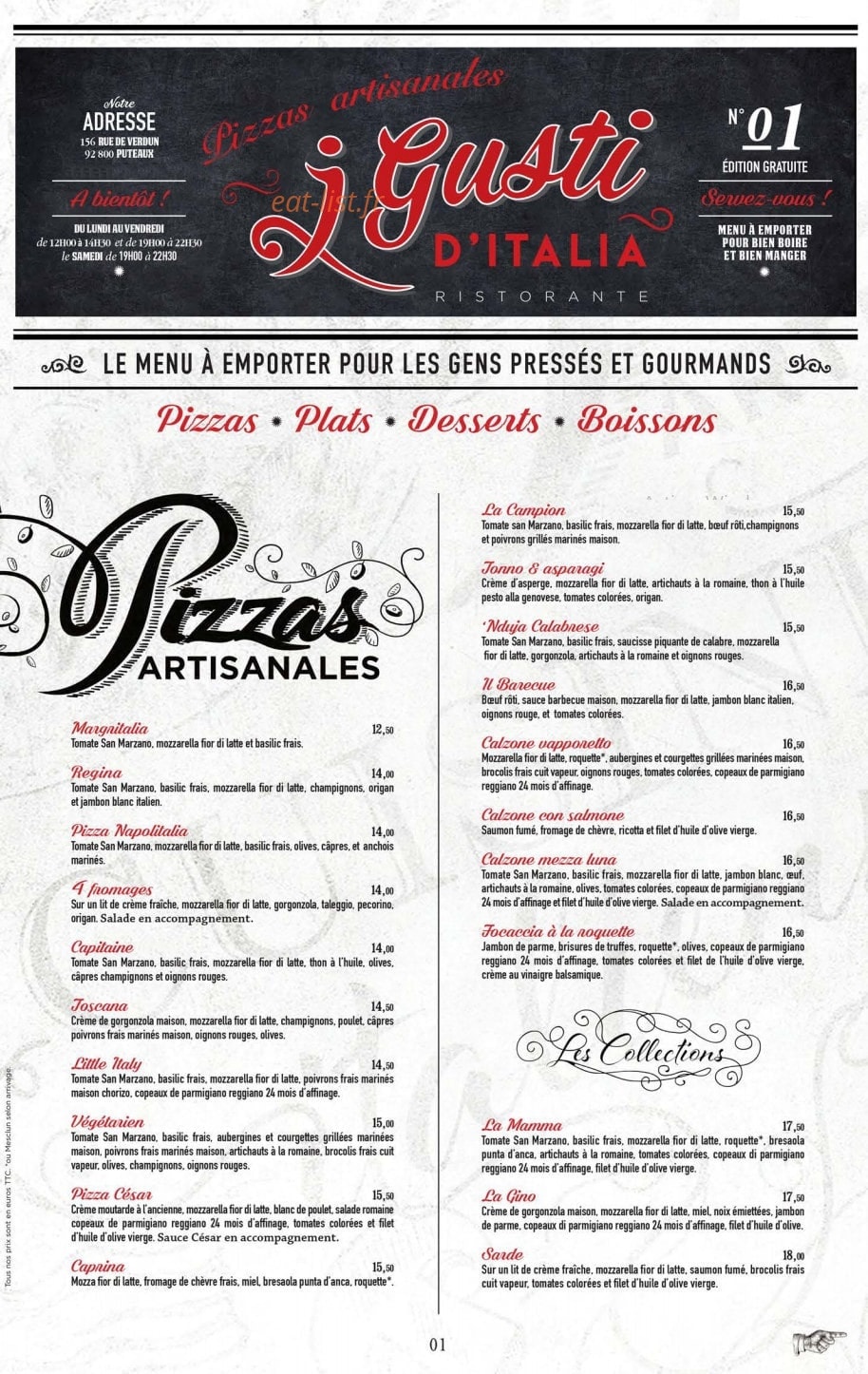 I Gusti D'Italia — carte page 1