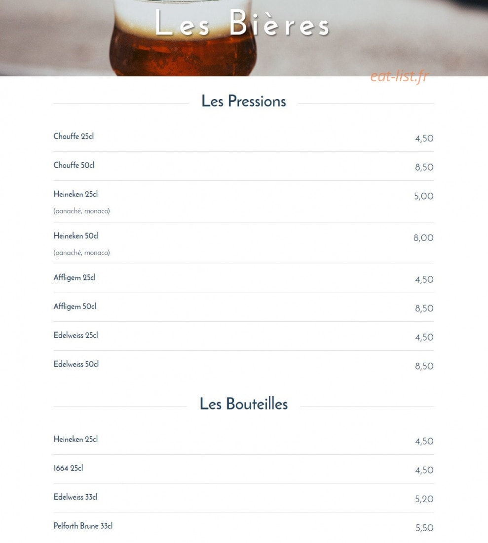 Le Flore — carte page 3