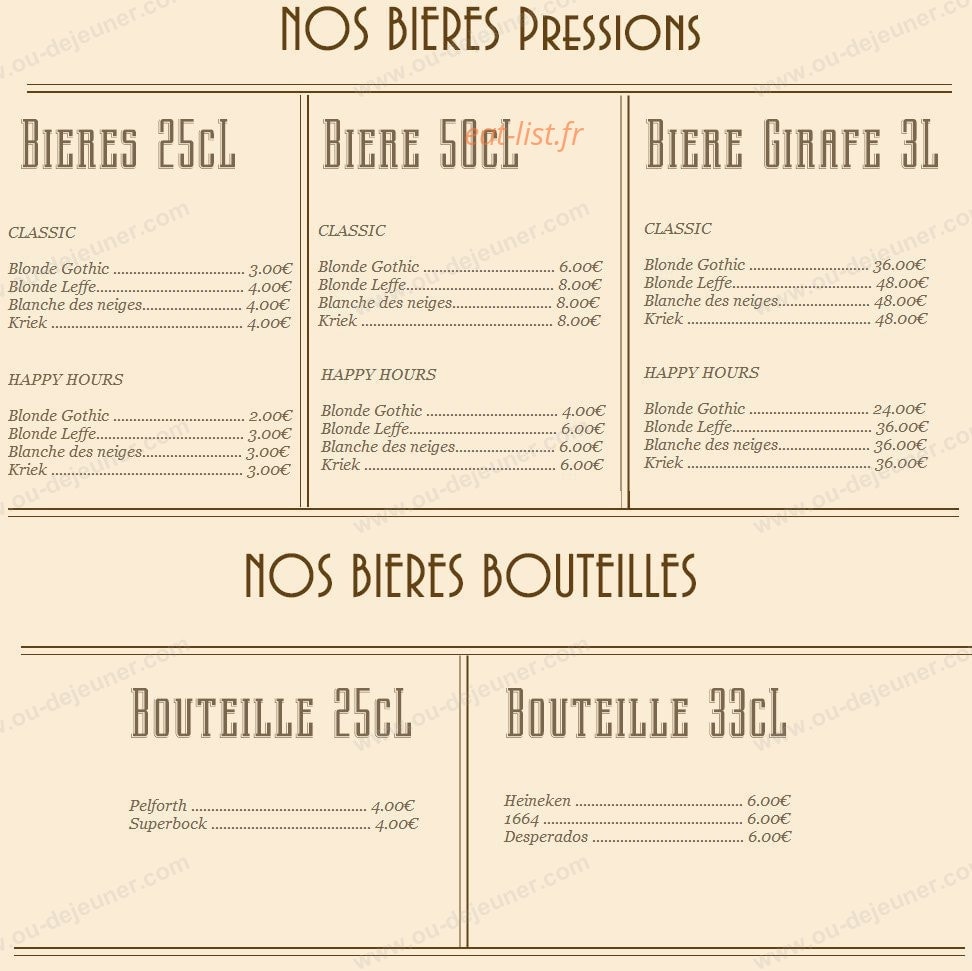 Le Forum — carte page 1