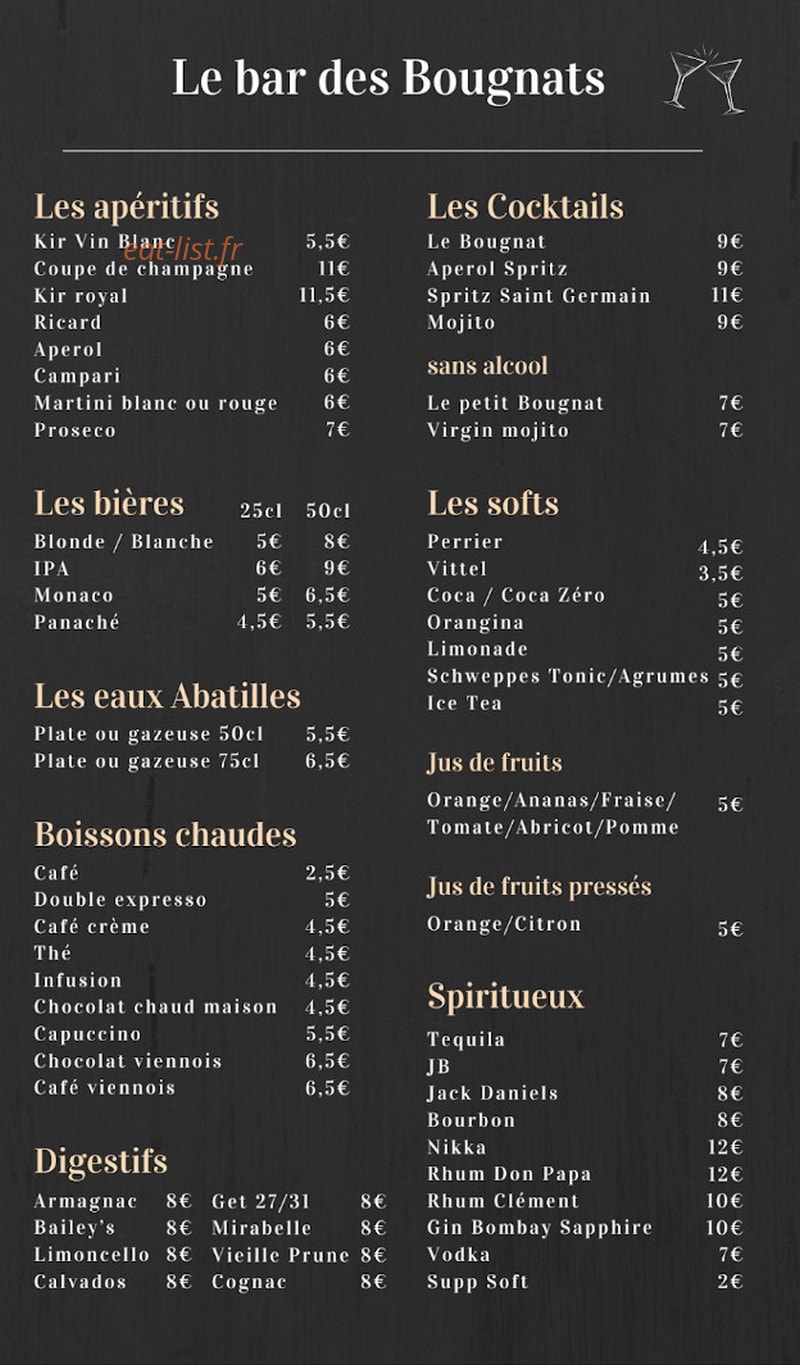 Les Bougnats De Puteaux — carte page 2