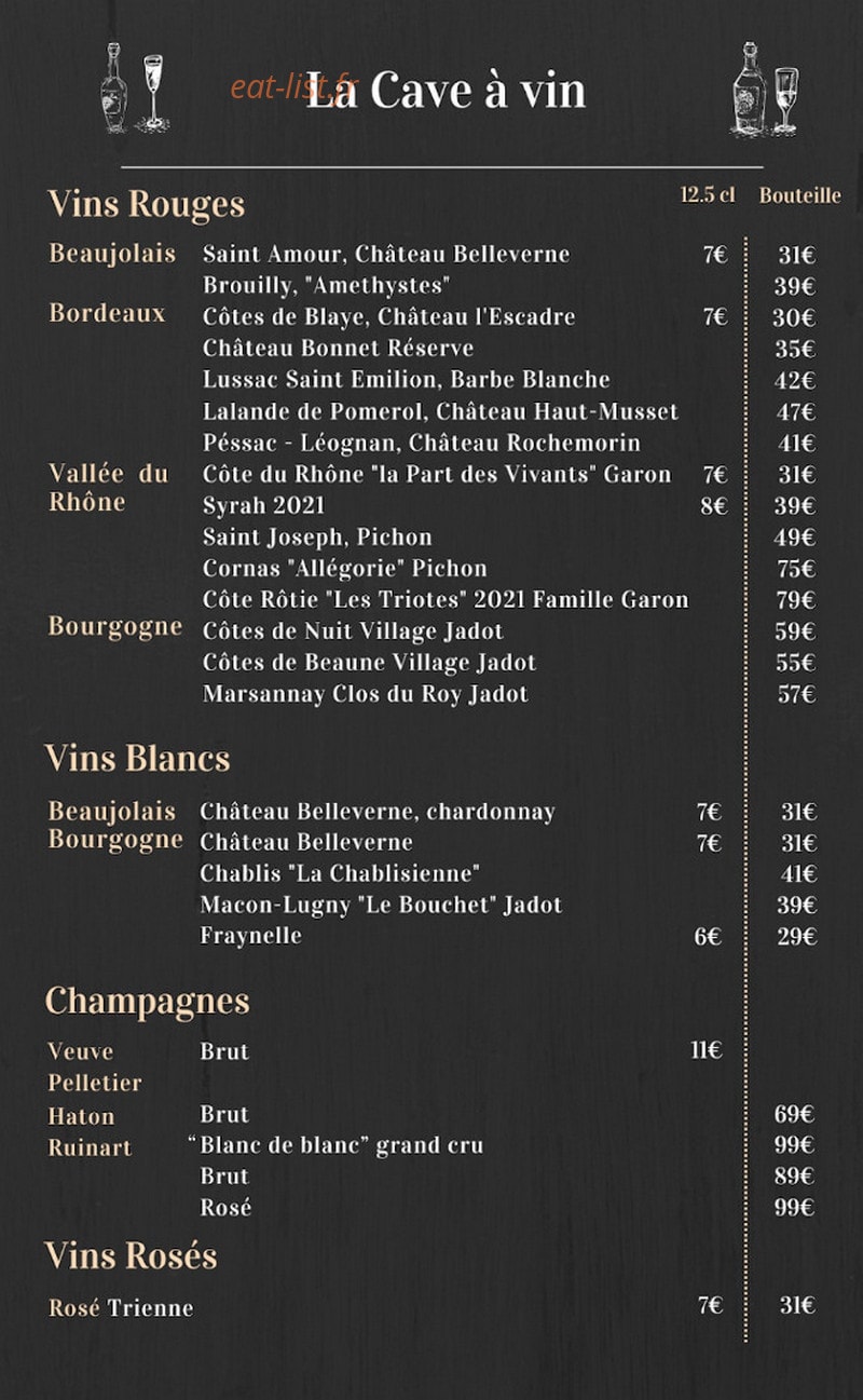 Les Bougnats De Puteaux — carte page 3