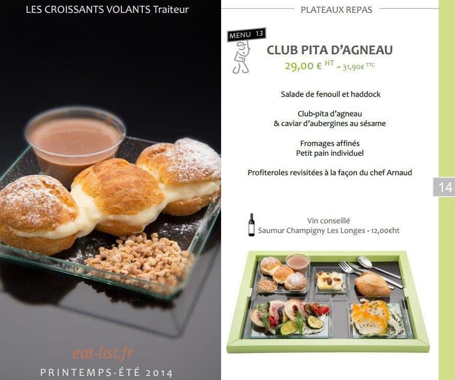 Les croissants volants — carte page 15