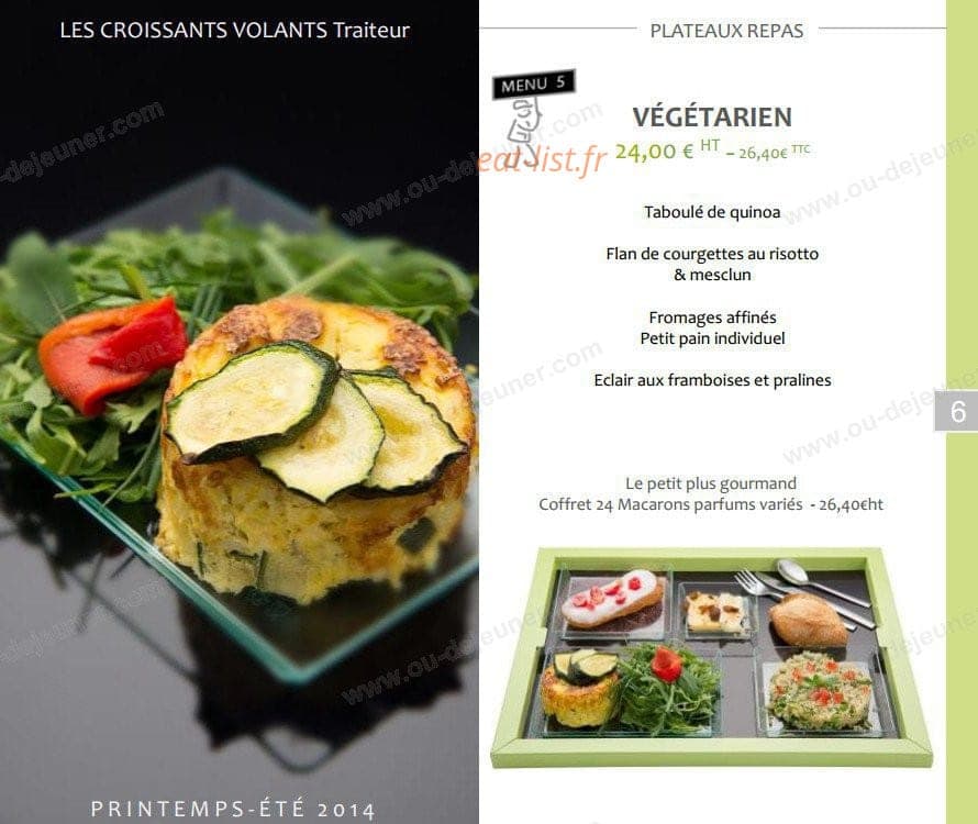 Les croissants volants — carte page 7