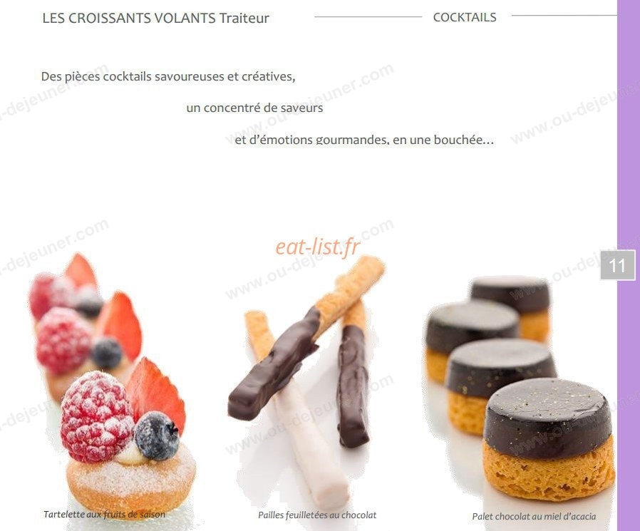Les croissants volants — carte page 59