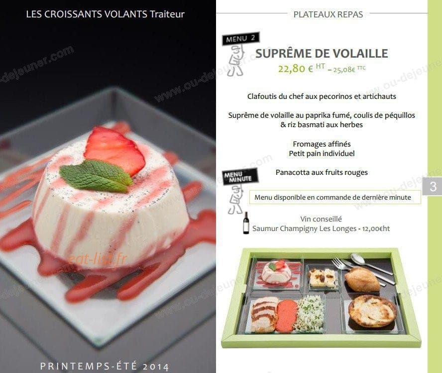 Les croissants volants — carte page 4