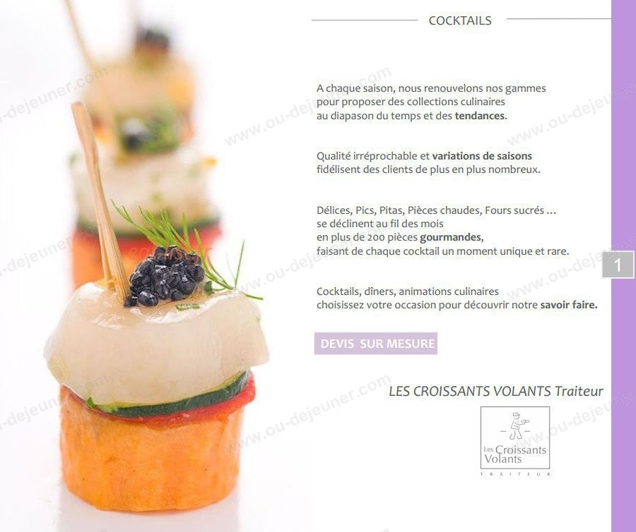 Les croissants volants — carte page 49