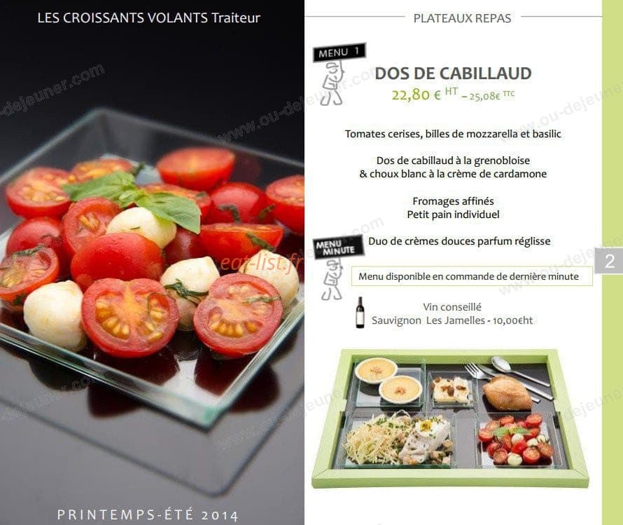 Les croissants volants — carte page 3
