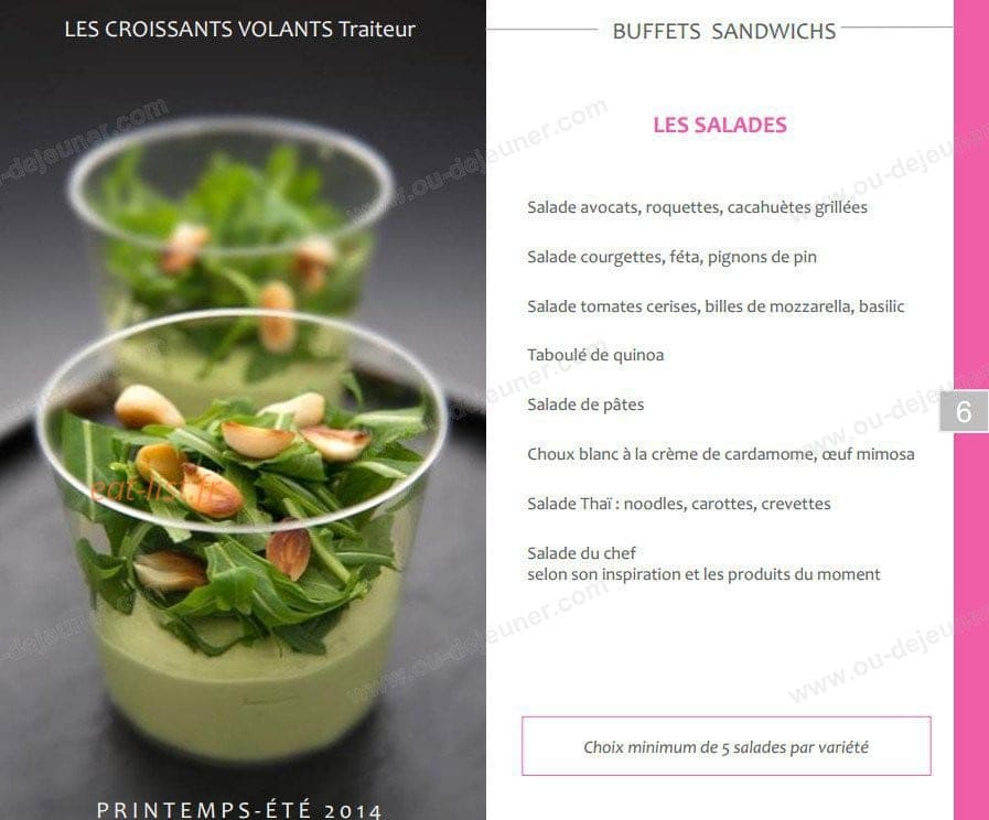 Les croissants volants — carte page 27