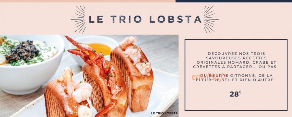 Lobsta — carte page 3