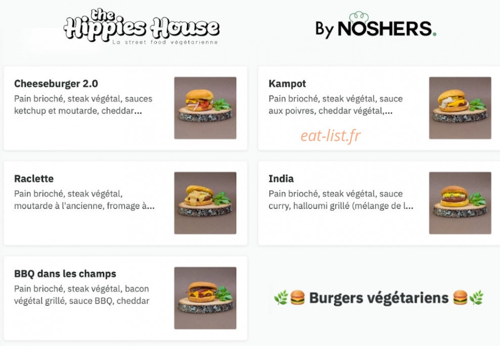 Noshers — carte page 3