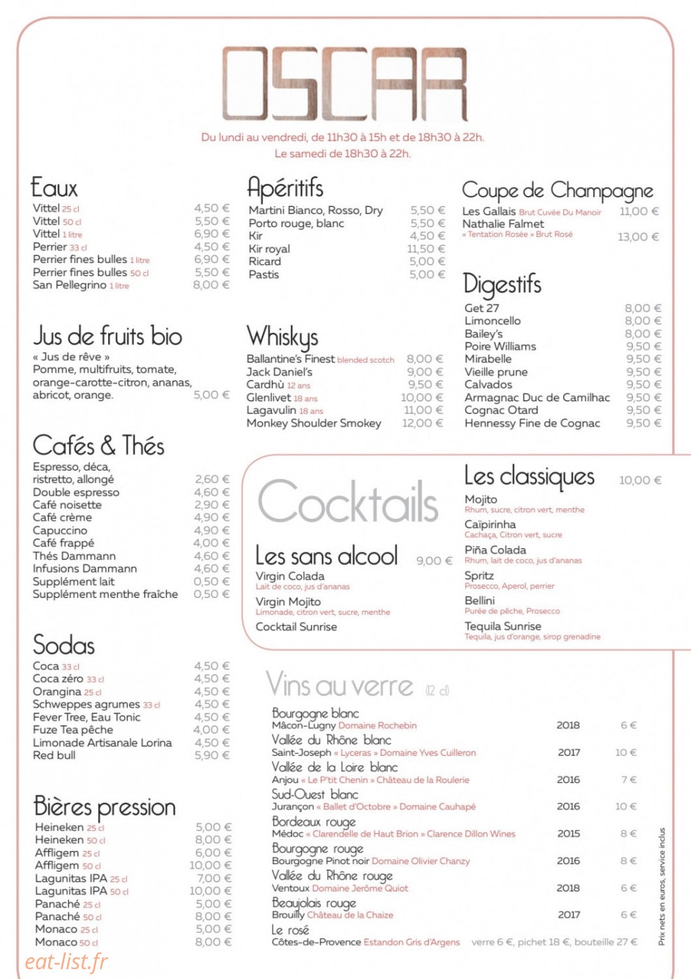 Oscar — carte page 3