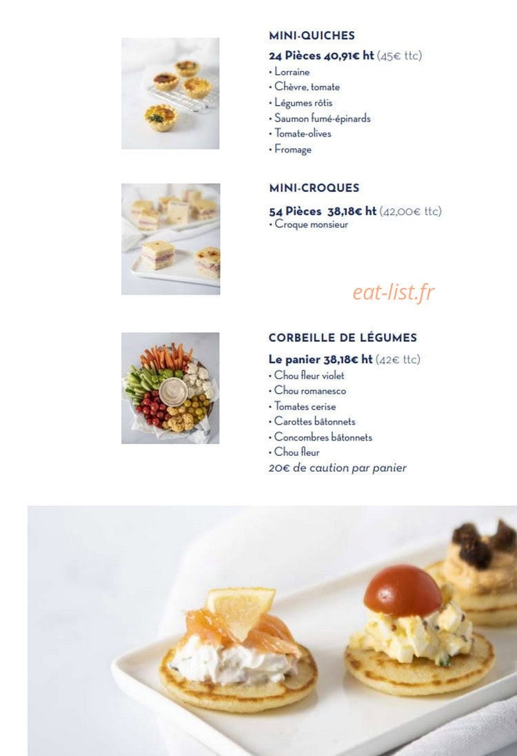 Paris Baguette — carte page 9