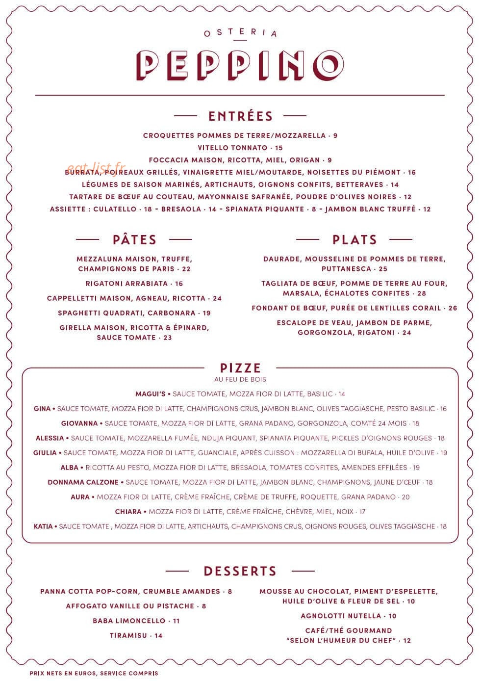 Peppino — carte page 2