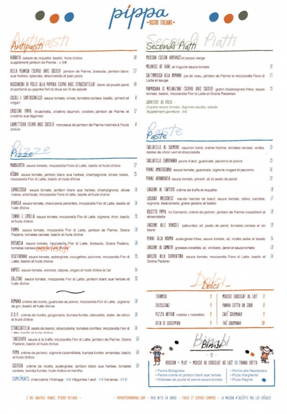 Pippa — carte page 1
