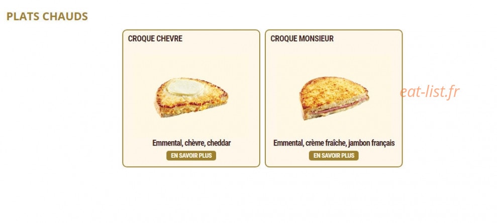 Pomme de Pain — carte page 6