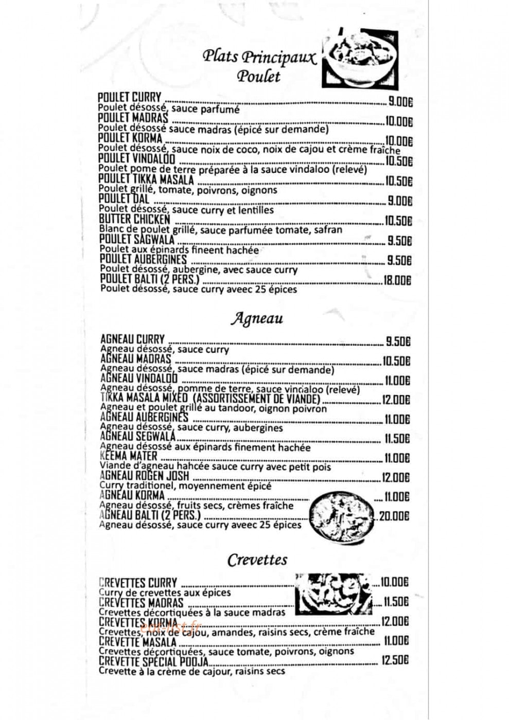 Pooja — carte page 3