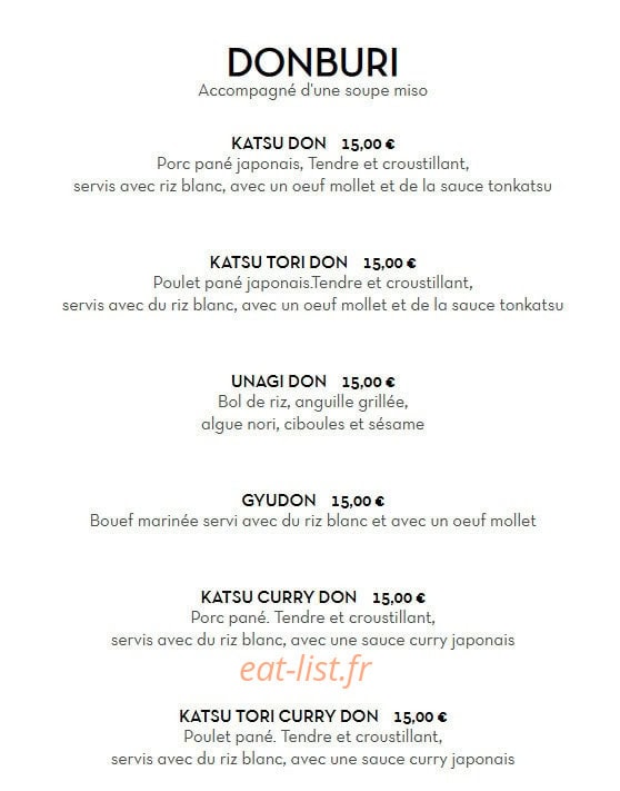 Sola Ramen — carte page 6