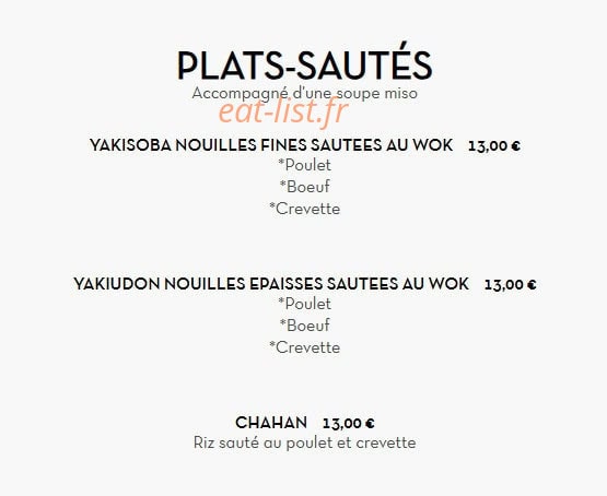 Sola Ramen — carte page 5