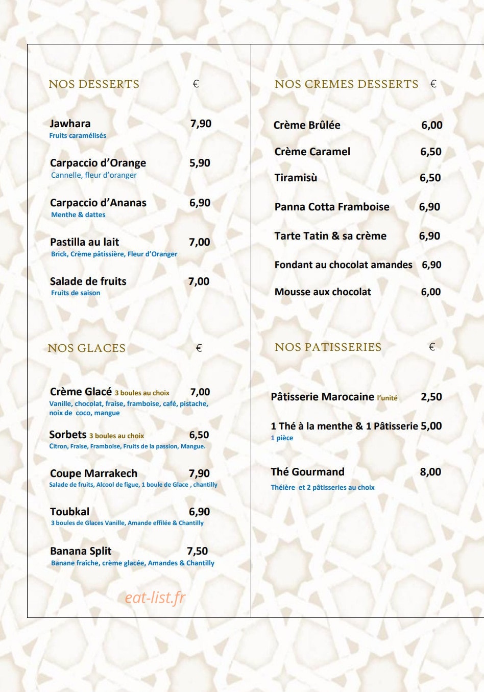 Tanger — carte page 6