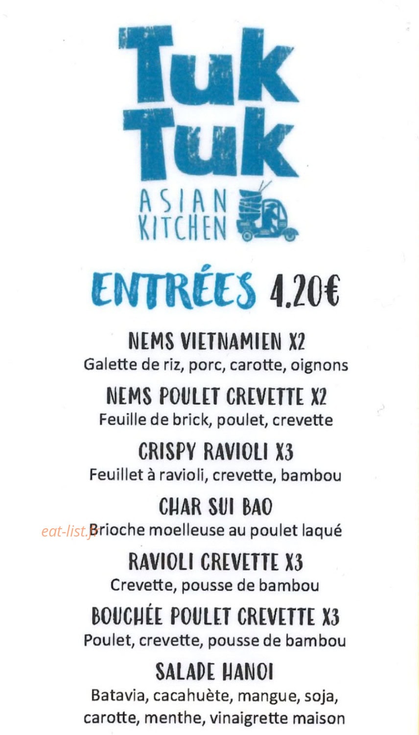 TukTuk — carte page 1