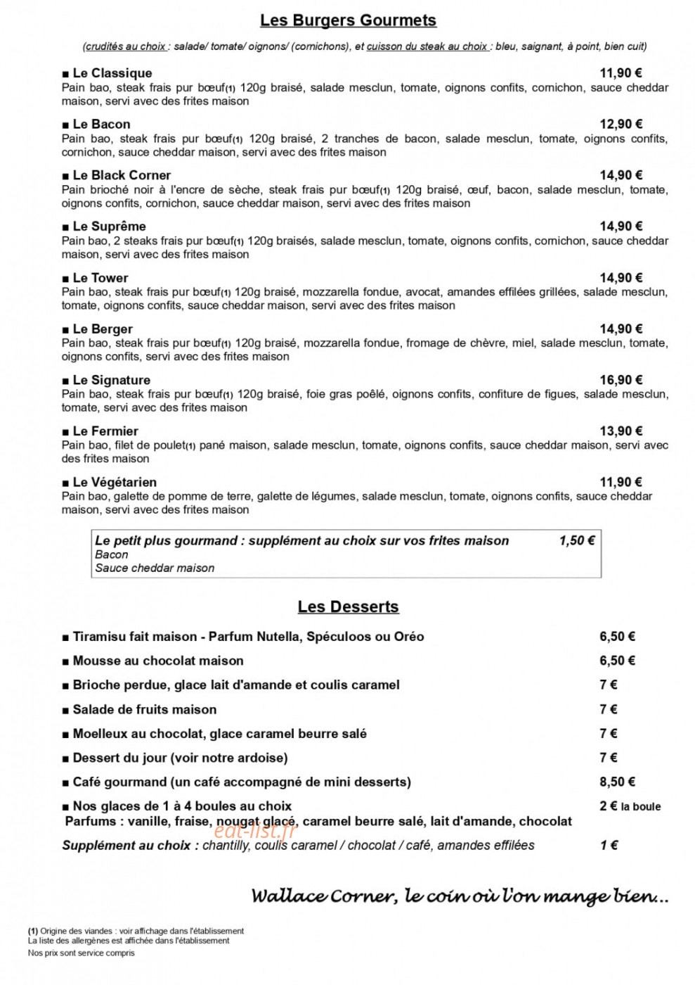 Wallace Corner — carte page 5