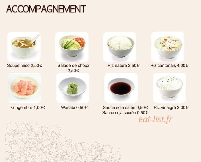 Yoko Sushi — carte page 2