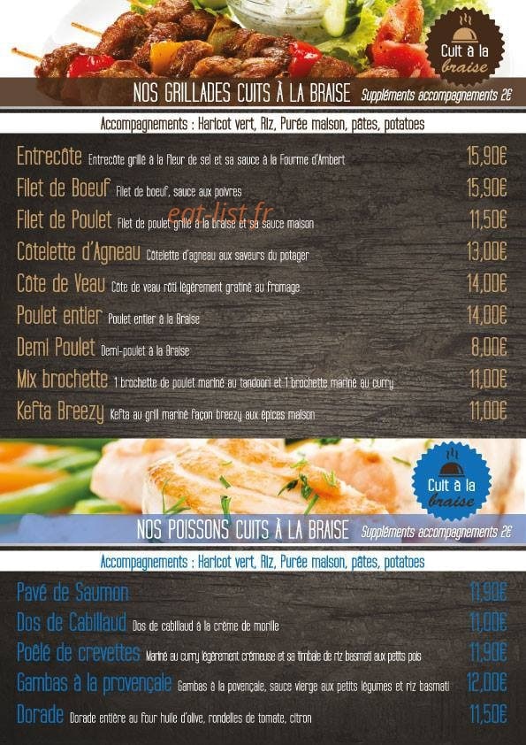 Breezy grill — carte page 4